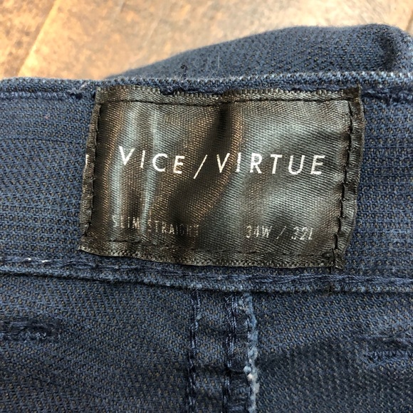 Navy corduroy jeans - Picture 3 of 3